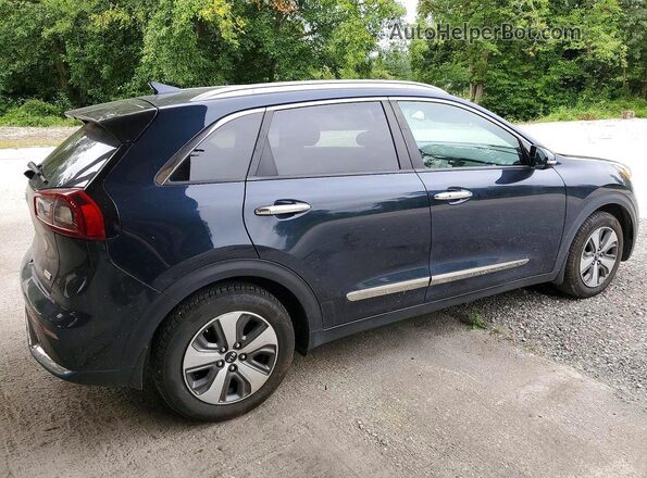 KNDCC3LD5K5307657 2019 KIA NIRO Синий Задняя правая четверть