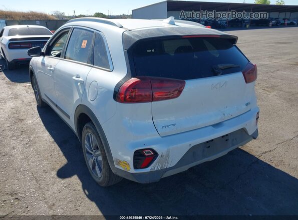 KNDCC3LD8N5521479 2022 KIA NIRO PLUG-IN HYBRID White Задня ліва чверть