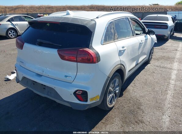 KNDCC3LD8N5521479 2022 KIA NIRO PLUG-IN HYBRID White Задня права чверть