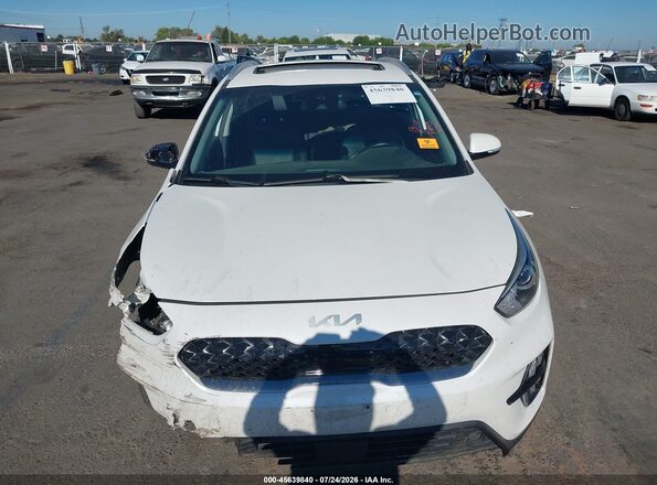 KNDCC3LD8N5521479 2022 KIA NIRO PLUG-IN HYBRID White Вид панелі приладів