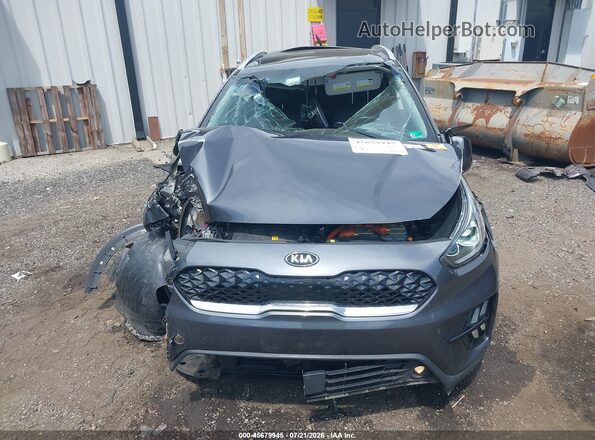 KNDCC3LD9M5484957 2021 KIA NIRO PLUG-IN HYBRID Blue Սալոնի հետևի տեսք