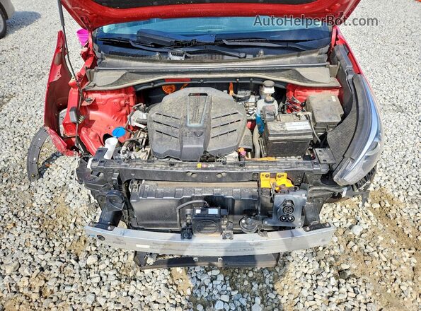 KNDCC3LG0N5150490 2022 KIA NIRO Красный Вид подкапотного пространства