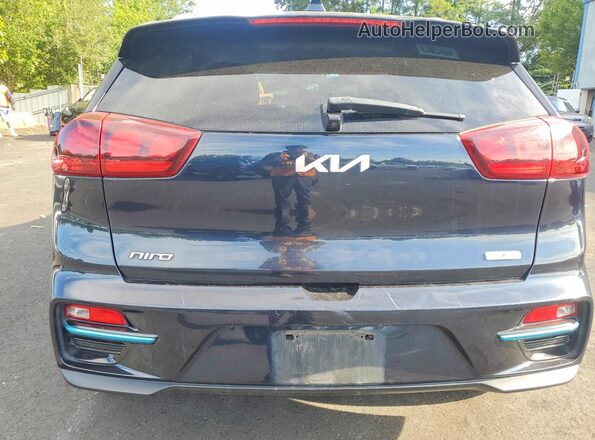KNDCC3LG1N5159568 2022 KIA NIRO Черный Вид сзади