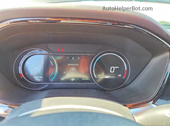 KNDCC3LG2N5159711 2022 KIA NIRO Серый Вид щитка приборов