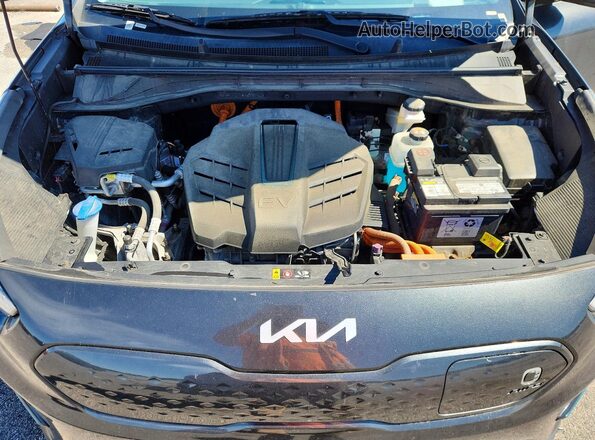 KNDCC3LG2N5159711 2022 KIA NIRO Серый Вид задней части салона