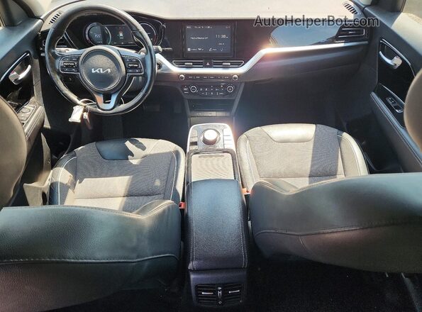 KNDCC3LG2N5159904 2022 KIA NIRO Charcoal Вид панелі приладів