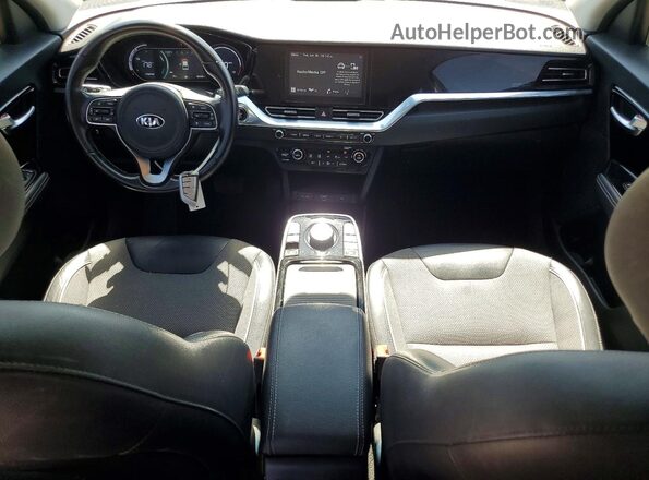 KNDCC3LG4L5074804 2020 KIA NIRO Blue Widok deski rozdzielczej