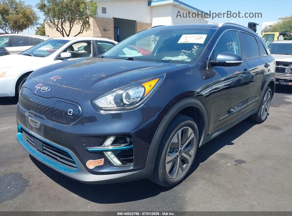 KNDCC3LG6K5016448 2019 KIA NIRO EV Blue Передня ліва чверть
