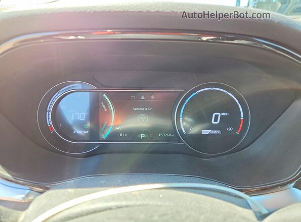 KNDCC3LG6N5159775 2022 KIA NIRO Silver Vista del cuadro de instrumentos