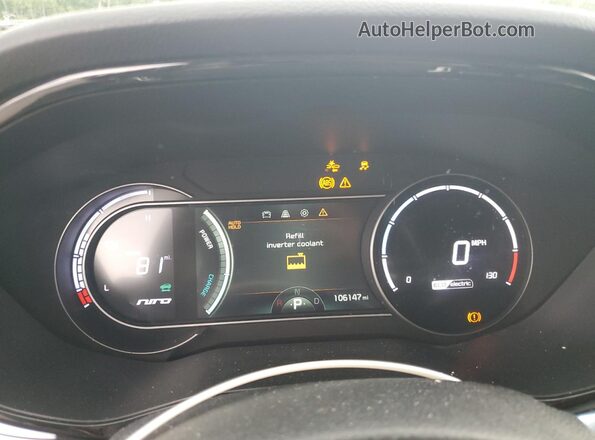 KNDCC3LG6N5161008 2022 KIA NIRO Gray 