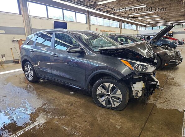 KNDCC3LG8N5160328 2022 KIA NIRO Gray წინა მარჯვენა