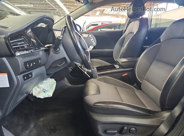 KNDCC3LG8N5160328 2022 KIA NIRO Gray წინა სალონის ხედი