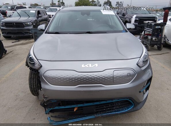 KNDCC3LG9N5138600 2022 KIA NIRO EV Silver Widok zestawu wskaźników