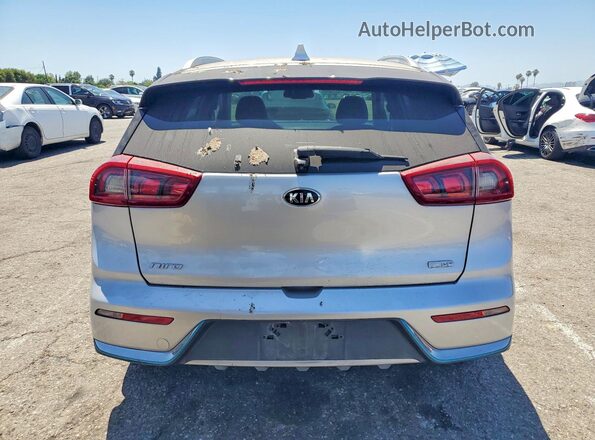 KNDCD3LD6K5316140 2019 KIA NIRO Silver Widok z tyłu