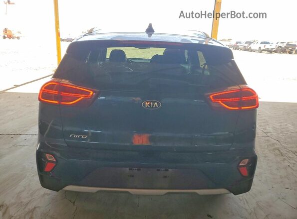 KNDCD3LD7L5444209 2020 KIA NIRO Blue Հետևի տեսք