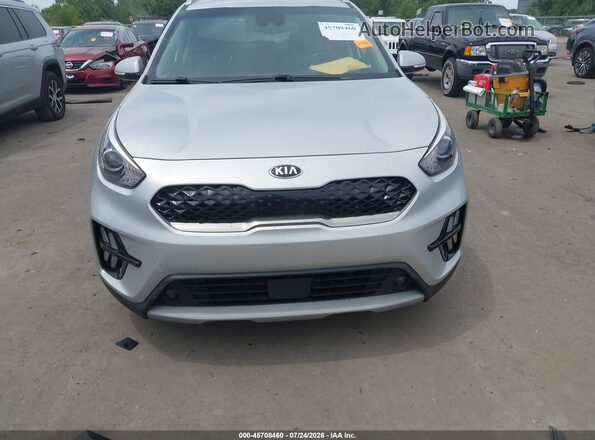 KNDCE3LC0L5433881 2020 KIA NIRO Silver Սարքավորումների վահանակի տեսք
