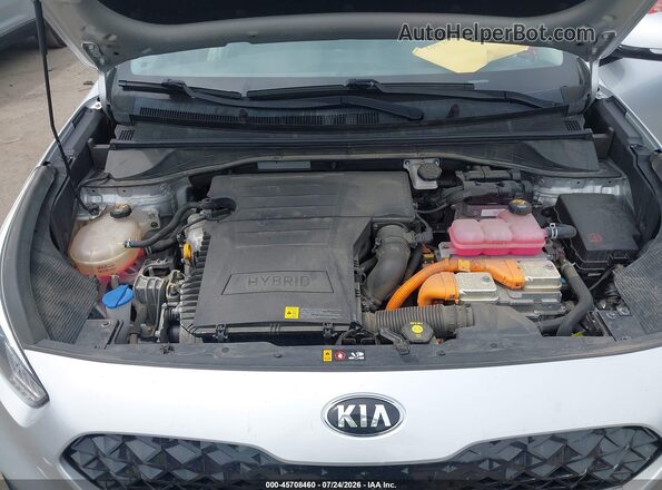 KNDCE3LC0L5433881 2020 KIA NIRO Silver Հետևի տեսք