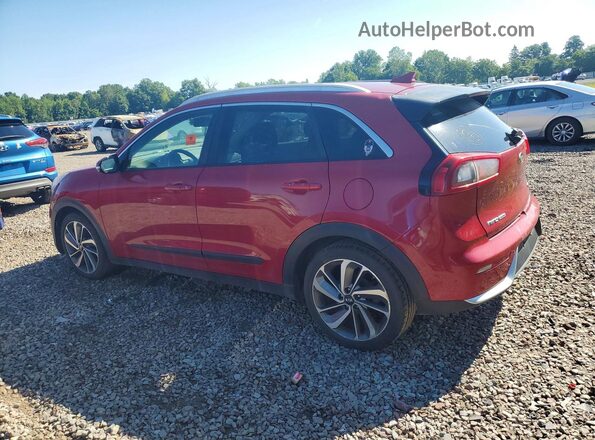 KNDCE3LC1H5041693 2017 KIA NIRO Red Trasero izquierdo