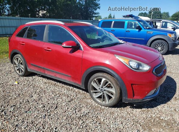 KNDCE3LC1H5041693 2017 KIA NIRO Red Delantero derecho