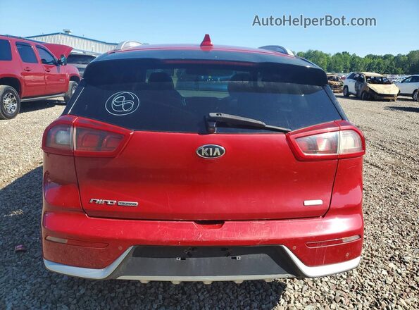 KNDCE3LC1H5041693 2017 KIA NIRO Red Vista trasera
