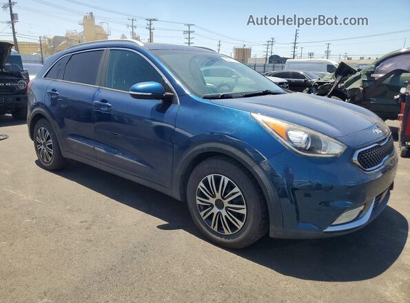 KNDCE3LC1H5072779 2017 KIA NIRO Blue წინა მარჯვენა