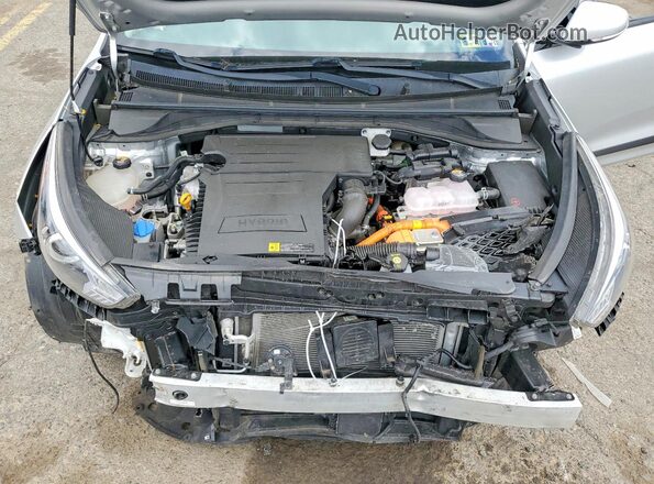KNDCE3LC2M5465314 2021 KIA NIRO Silver Engine compartment view