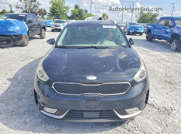 KNDCE3LC3H5048015 2017 KIA NIRO Blue Вид спереду