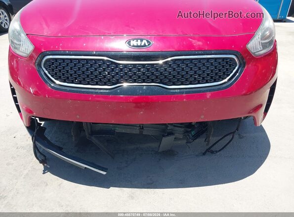 KNDCE3LC3J5117310 2018 KIA NIRO Красный Вид спереди
