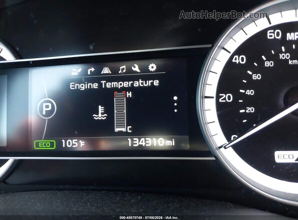 KNDCE3LC3J5117310 2018 KIA NIRO Красный 
