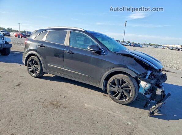 KNDCE3LC5K5222190 2019 KIA NIRO Black Przód prawy