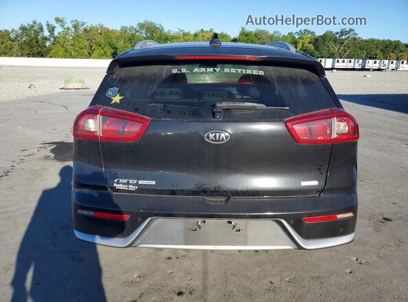 KNDCE3LC5K5222190 2019 KIA NIRO Black Widok z tyłu