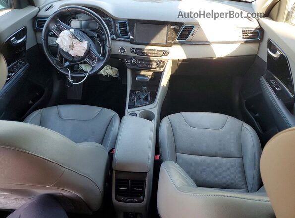 KNDCE3LC5K5222190 2019 KIA NIRO Black Widok deski rozdzielczej