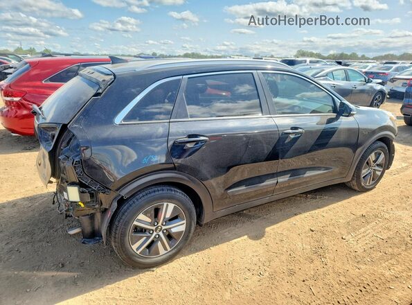 KNDCE3LC5L5414744 2020 KIA NIRO Black უკანა მარჯვენა