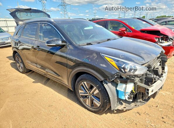 KNDCE3LC5L5414744 2020 KIA NIRO Black წინა მარჯვენა