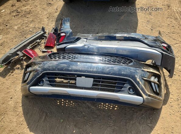 KNDCE3LC5L5414744 2020 KIA NIRO Black VIN კოდის სტიკერის ხედი