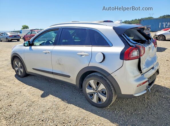 KNDCE3LC6J5126664 2018 KIA NIRO Серебряный Задняя левая четверть