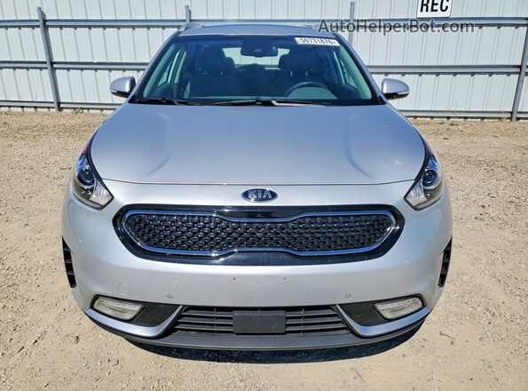 KNDCE3LC6J5126664 2018 KIA NIRO Серебряный Вид спереди