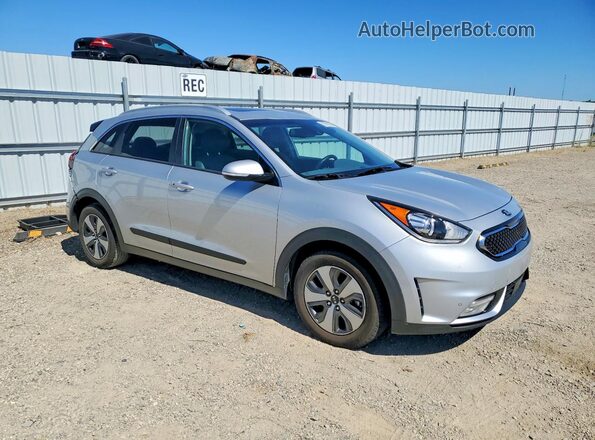 KNDCE3LC6J5126664 2018 KIA NIRO Серебряный Передняя правая четверть