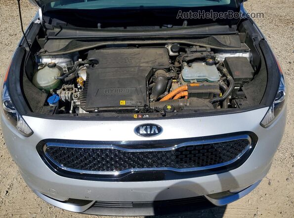 KNDCE3LC6J5126664 2018 KIA NIRO Серебряный Вид задней части салона
