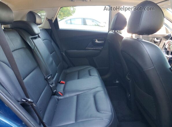 KNDCE3LC6J5184225 2018 KIA NIRO Blue Widok tylnych siedzeń