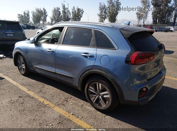 KNDCE3LC6L5444156 2020 KIA NIRO Blue Հետևի ձախ