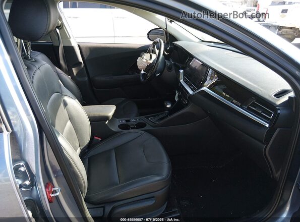 KNDCE3LC6L5444156 2020 KIA NIRO Blue Սալոնի դիմացի տեսք