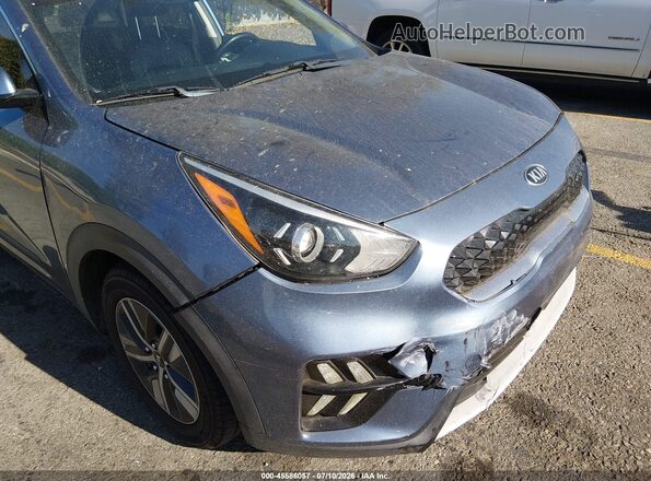 KNDCE3LC6L5444156 2020 KIA NIRO Blue Դիմացի տեսք