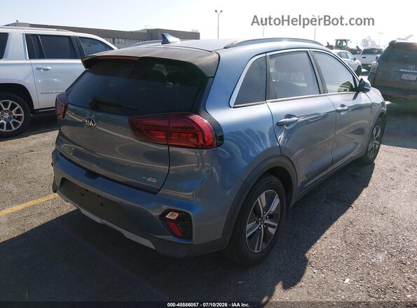KNDCE3LC6L5444156 2020 KIA NIRO Blue Հետևի աջ