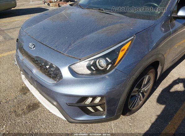 KNDCE3LC6L5444156 2020 KIA NIRO Blue Սալոնի հետևի տեսք