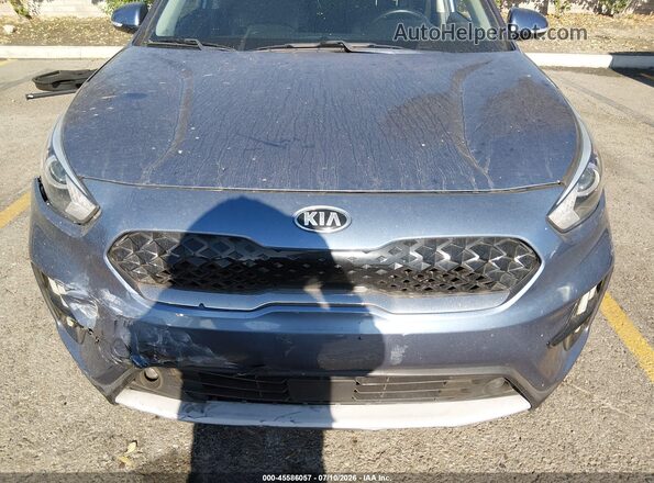 KNDCE3LC6L5444156 2020 KIA NIRO Blue Սարքավորումների վահանակի տեսք