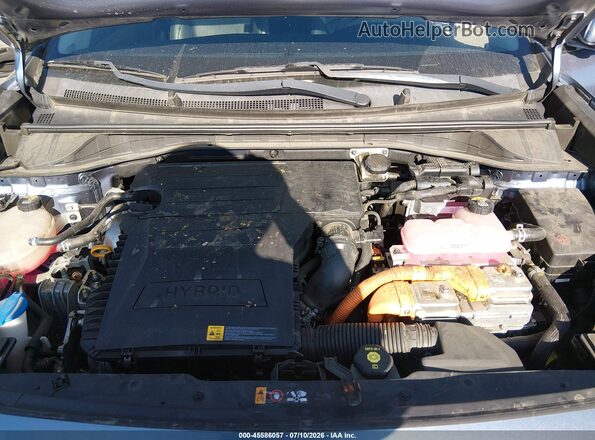 KNDCE3LC6L5444156 2020 KIA NIRO Blue Հետևի տեսք