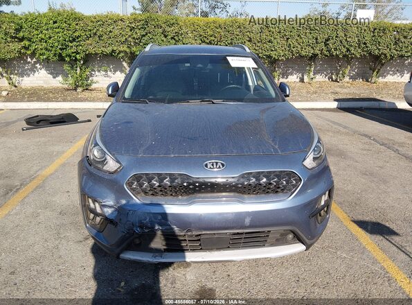 KNDCE3LC6L5444156 2020 KIA NIRO Blue Սալոնի 360 աստիճան տեսք