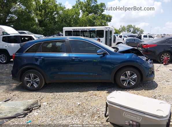 KNDCE3LC6N5516833 2022 KIA NIRO Синий Панорамный вид салона 360°