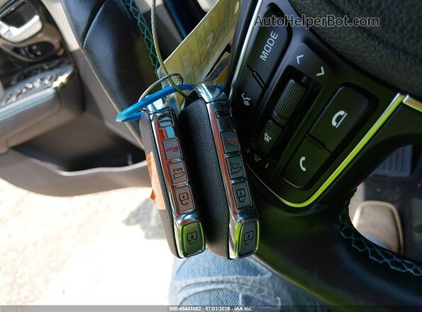 KNDCE3LC6N5516833 2022 KIA NIRO Синий Вид панели приборов